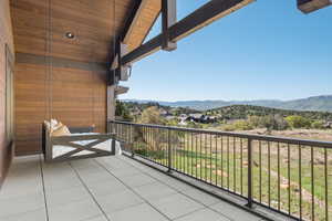 Private balcony for owners suite