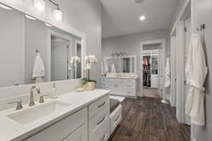 Large owners bath