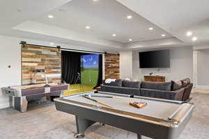 Full pool table
