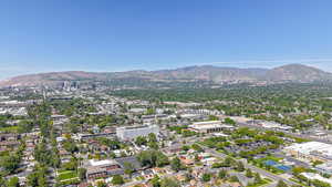 Bird's eye view of mountains