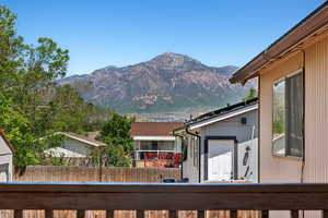 View of mountain backdrop