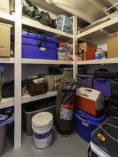 View of storage