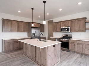 Photo of a same floor plan.  Some items might be different in the home being built.