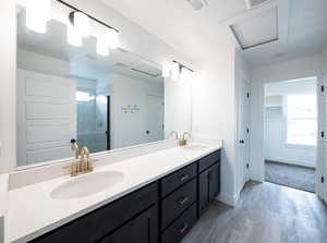 Photo of a same floor plan.  Some items might be different in the home being built.