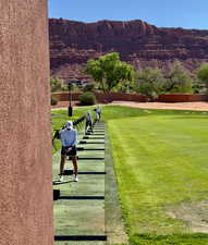 View of mountain backdrop