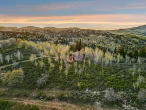 View of mountain backdrop
