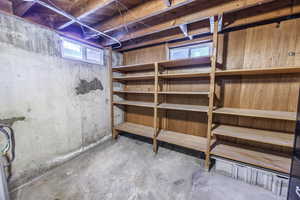 View of basement
