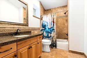 Full Bathroom, Custom Tile, Granite Counters
