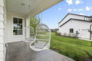 View of patio