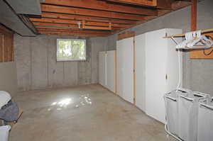 View of basement