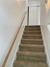 View of stairs