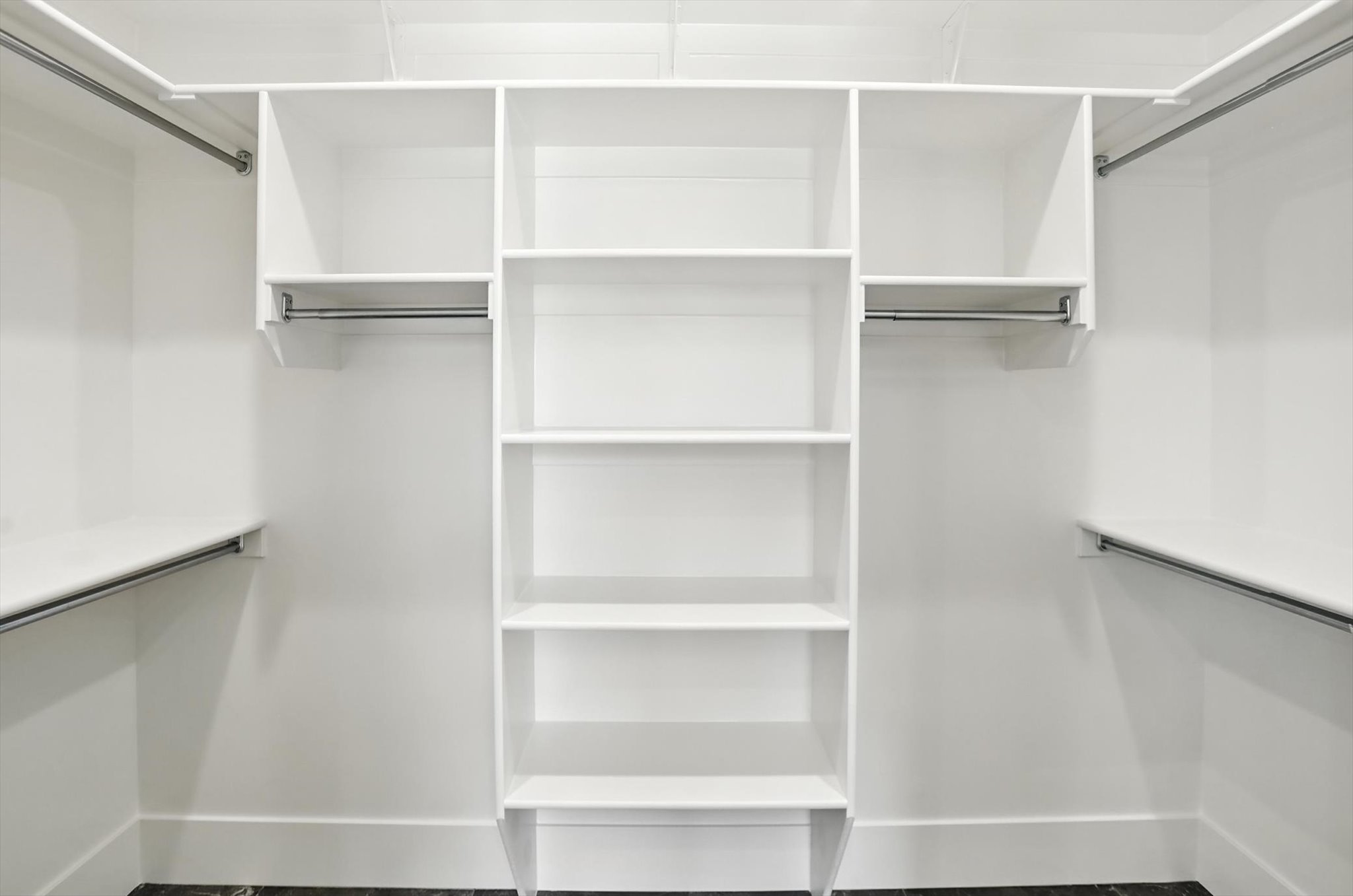 View of spacious closet