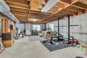 View of exercise area