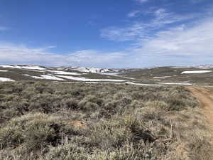 View of mountain backdrop