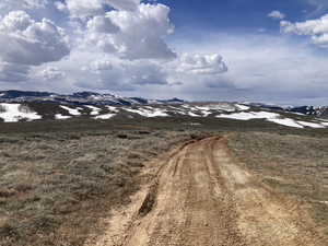View of mountain background