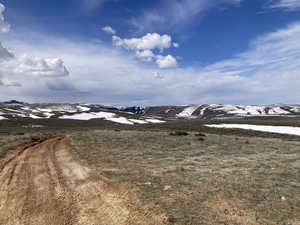 View of mountain background