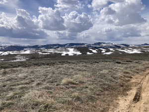 View of mountain backdrop