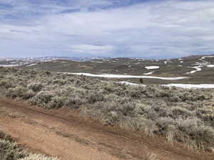 View of mountain backdrop