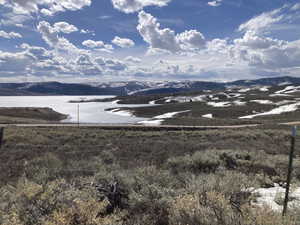 View of mountain background