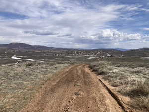 View of mountain backdrop
