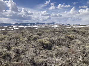 View of mountain background