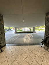 View of drive-up entry