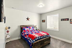 Basement bedroom