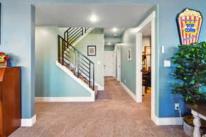 Stairs to basement