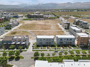 Bird's eye view of mountains