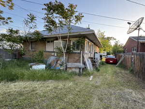 View of front of house featuring brick siding