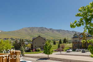 Looking toward Powder Mountain