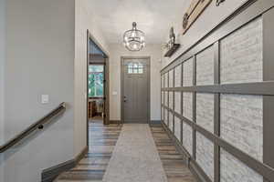 Front Entry Door.