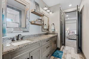 Jack & Jill Bathroom between Bedroom 5 and Bedroom 6.