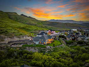 Aerial View. Looking West. Amazing views. Green, private, quiet!