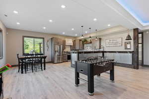 Basement Family Room and Entertainment  Room