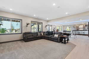 Basement Family Room and Entertainment  Room - Daylight Basement. Views. Access to large patio!