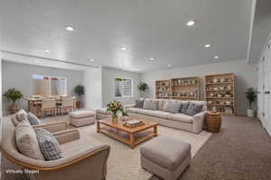 Great/Rec room- virtually staged