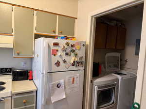 View of washroom