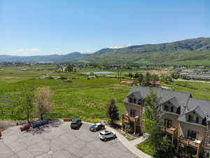 Mountain view featuring rural landscape