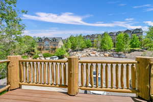 Deck featuring a residential view