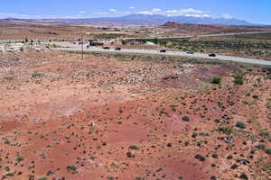 Bird's eye view of mountains