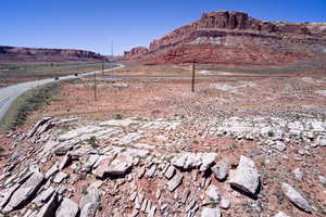 View of mountain backdrop