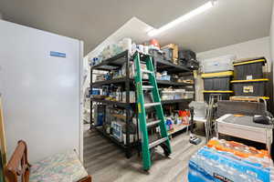 View of storage room
