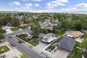 Looking southeast towards Oquirrh Mountains