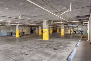 View of parking deck