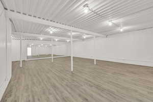 Downstairs workout/bonus room