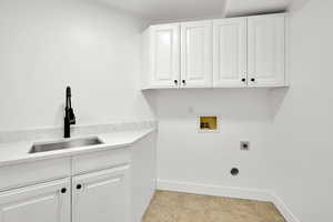 Laundry room on main floor