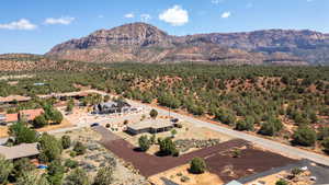 Aerial view of mountains
