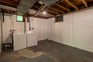 Laundry room downstairs