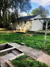 Big back yard view